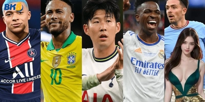 Các Left Winger đỉnh cao trong bóng đá ngày nay