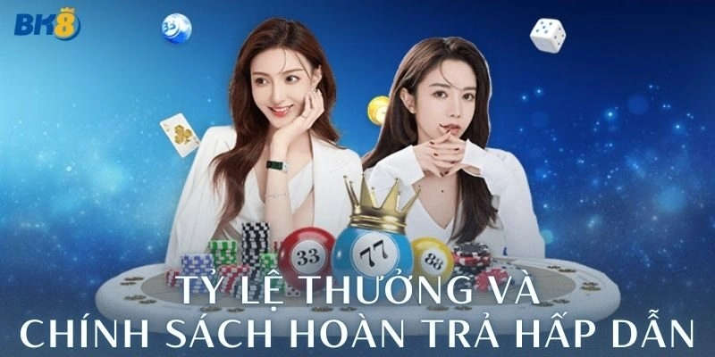 Tỷ lệ thưởng và chính sách hoàn trả hấp dẫn